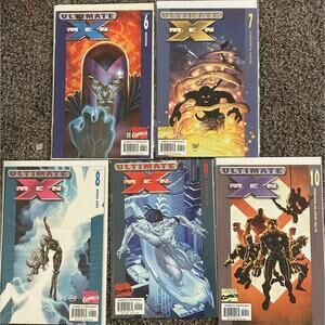 Ultimate X-Men #6, 7, 8, 9, 10 (2001 Marvel) Lot of 5 - 1 Key Issue